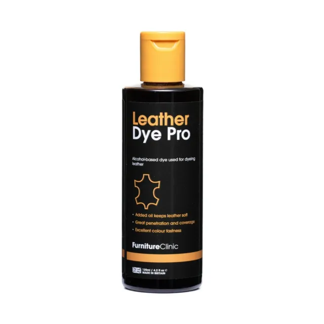 Leather Dye Pro - Alcohol Based Dye Used to Change the Colour of Leather