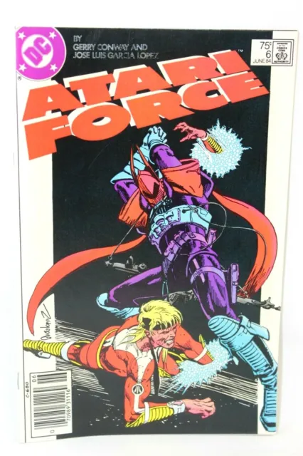 Atari Force #6 Gerry Conway UPC Newsstand 1984 Comic DC Comics F-/F
