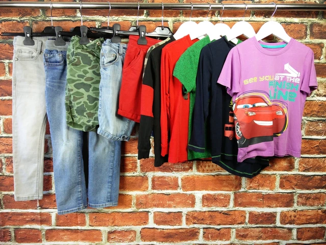 Pacchetto Ragazzi Età 4-5 M&S Next Gap Bluezoo Giochi Top Auto Set Jeans 110Cm