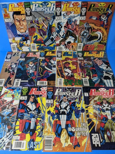 Marvel Comics The Punisher 2099 #1-#13 1993 Comic Books