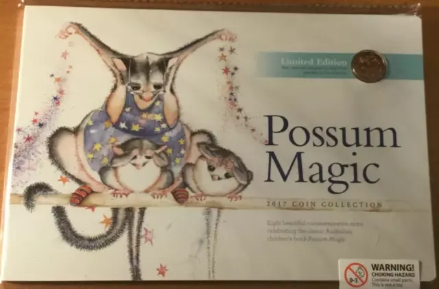 2017 Possum Magic 8 Coin Uncirculated Set.