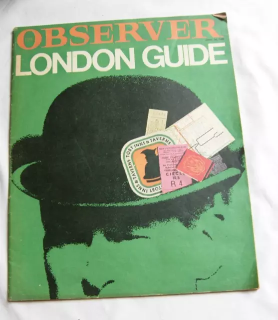 The Observer Magazine London Guide April 18 1965