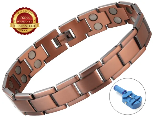 Kupfer Magnetisch Health Armband 30 Magnete Arthritis Therapy Bangle Pain Relief