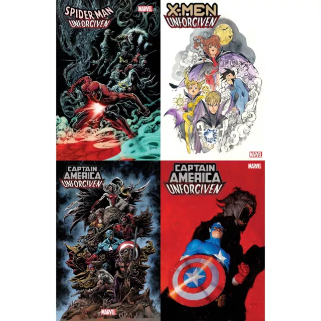 Unforgiven (2023) Spider-Man X-Men Capt America | Marvel Comics | COVER SELECT