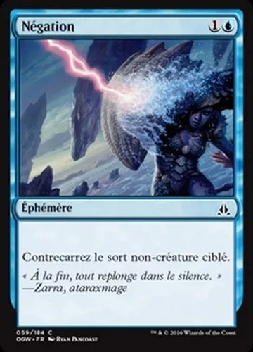 MTG Magic OGW - (x4) Negate/Négation, French/VF