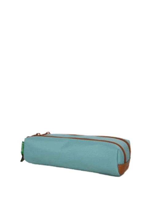 Trousse Triple Bench EASTPAK – 3 Compartiments, Nylon Résistant à L'eau, 26W, Couleur Bleu, Pour Fournitures Scolaires/bureau