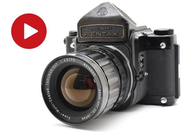 Appareil Photo Vintage Pentax Hi-Lite Avec Mallette Et Objectifs - Asahi Pentax