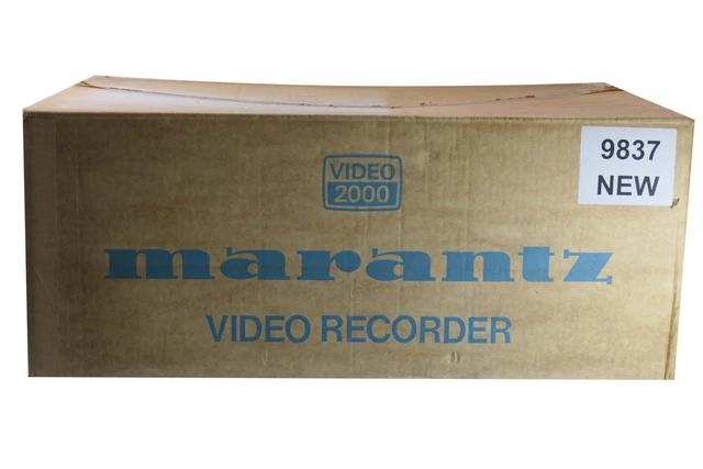 Rare magnétoscope TELEFUNKEN 7920 en boite d'origine à réparer
