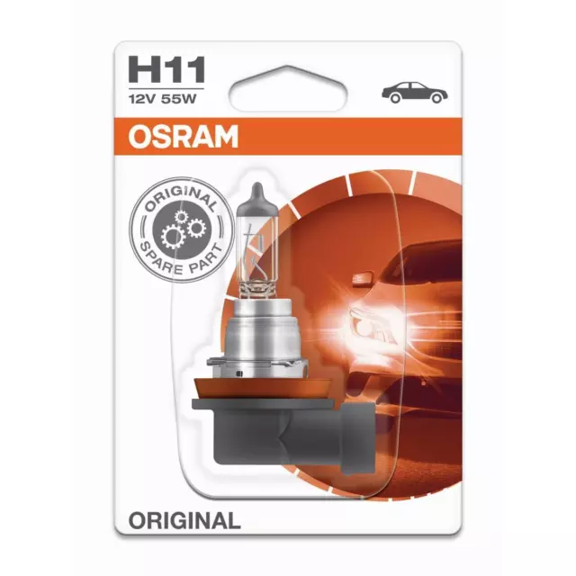 OSRAM H11 Original Ligne 12V/55W Fiche PGJ19-2 B3 / TC 350h/500h 1325557