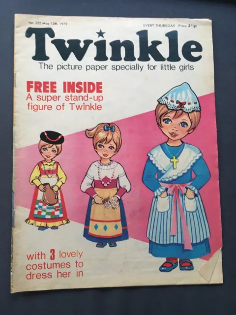 Twinkle comic no. 225 May 13th, 1972 - free insert is missing
