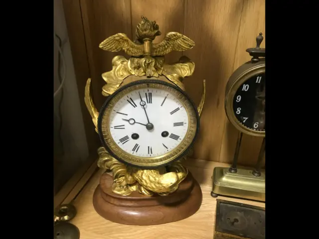 Directoire 1793 - 95 Gilt Bronze 18thC French Mantle Clock (Top Section)