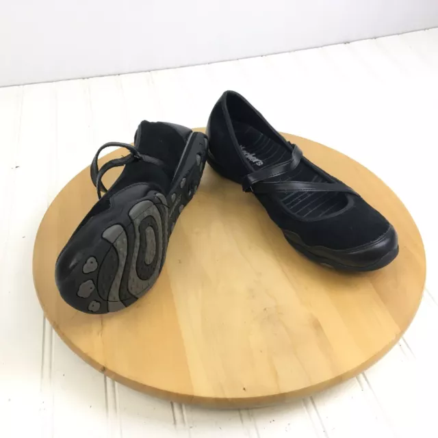 SKECHERS JUBILEE ABBEY Black Mary Jane Shoes Flats Womens Size 8 $23.98 ...