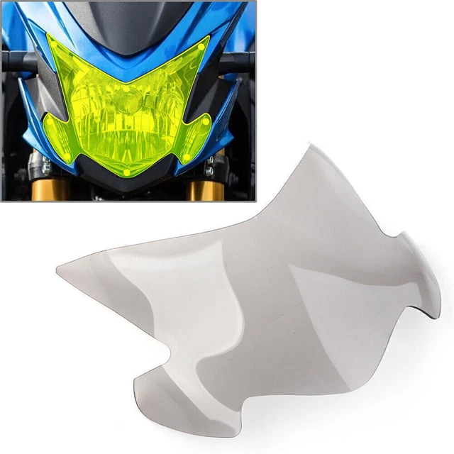 Copertura obiettivo schermo parafango anteriore per SUZUKI GSX-S750 2015-21 fumo