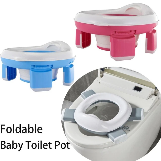 Portable Baby Mobile Toilet Children's Potty Training Seat  Outdoor Car Travel