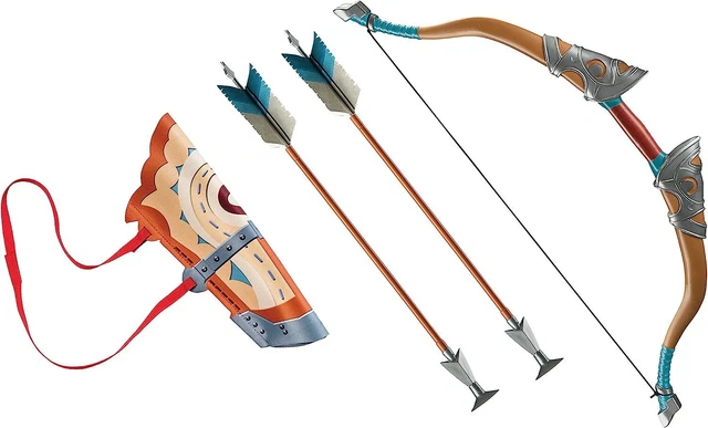 Link Bow Arrows Quiver Legend of Zelda Fancy Dress Halloween Costume Accessroy