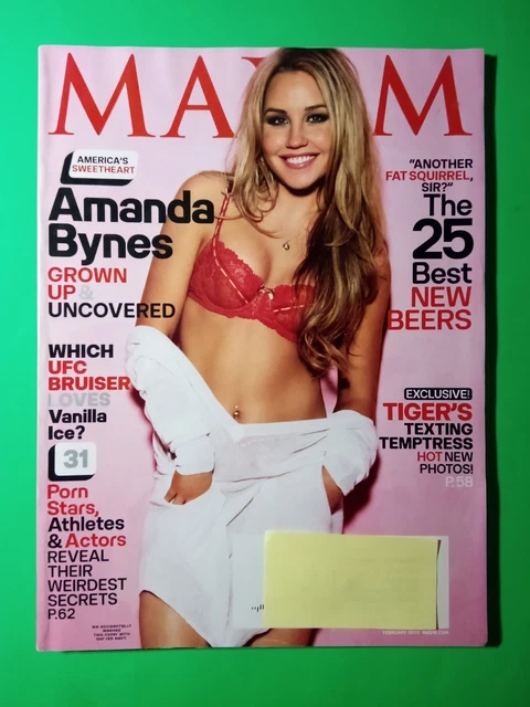 2010 February, Maxim Magazine, Amanda Bynes Grown And