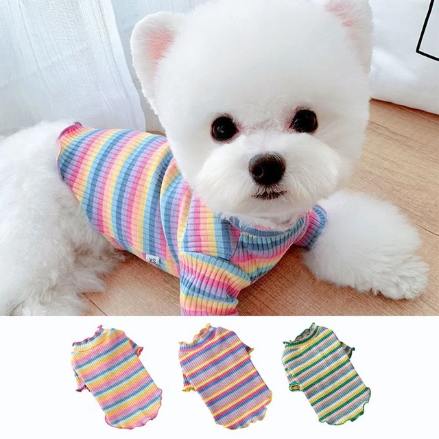 kleidung Welpen weste T-Shirt Hunde kleidung für Haustiere Niedliche Pyjamas
