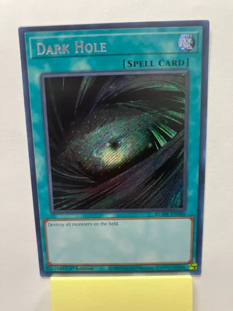 Dark Hole Secret Rare BLMR-EN086 (Near Mint 1st Edition)