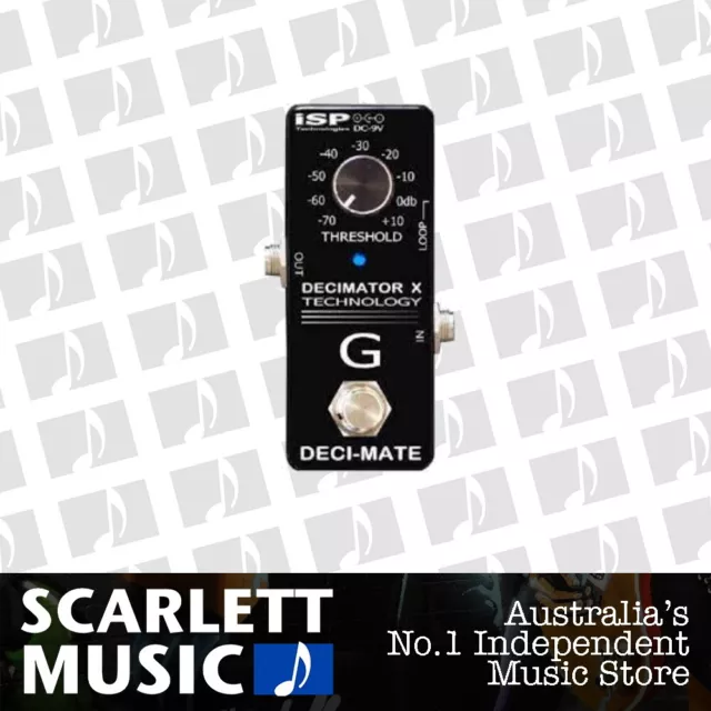 ISP Deci-Mate G Micro Decimator Noise Gate Effect Pedal