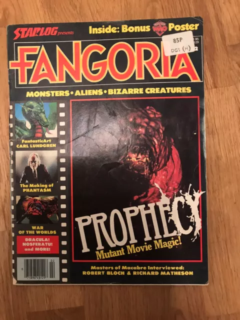 Fangoria Magazine Issue 2 Vgc NO poster