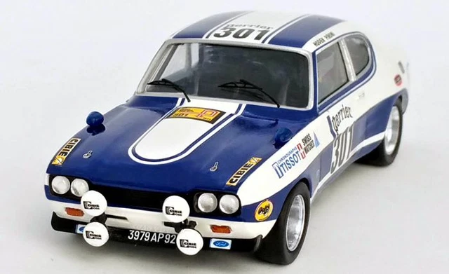 Ford Capri 2600 RS #1 Graham Hill - die cast - modèle de collection - Trofeu 2313