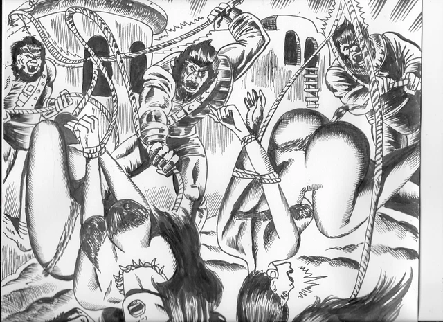 Ken Landgraf -   Ghastly - Planet Of Da Dumb Apes Mad Money Peril Horror Pit