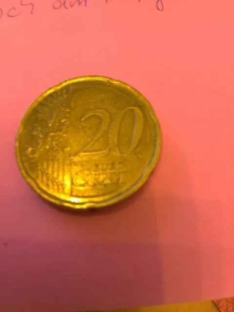 20 Cent aus 2009 Fehlprägung