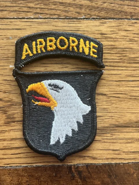 101st Airborne Shoulder Patch with tab US Army