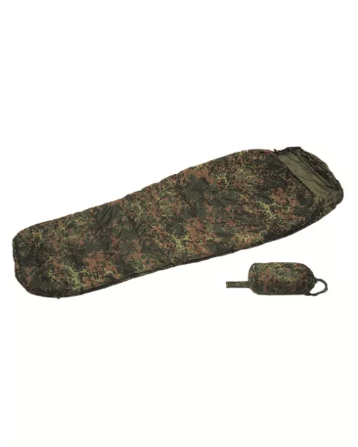 Schlafsack Commando flecktarn + weitere Farben!!,Camping,Outdoor,Freizeit  -NEU-