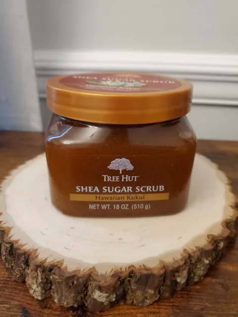 Tree Hut Shea Sugar Scrub Brazilian Nut 18 OZ DISCONTINUED Rare, Full No  Seal
