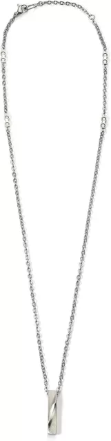 Colantotte COA Necklace Zest Twist Silver 51cm Plastic Unisex Adult ‎ABARR04F