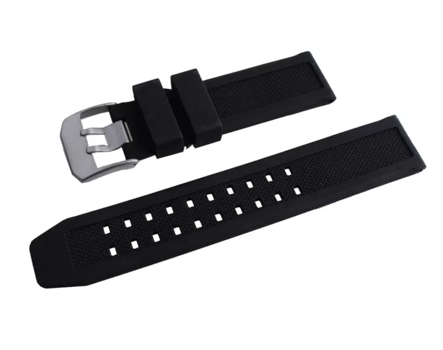 23mm Silicon Rubber Watch Band Strap For LUMINOX EVO NAVY SEAL COLOR MARK