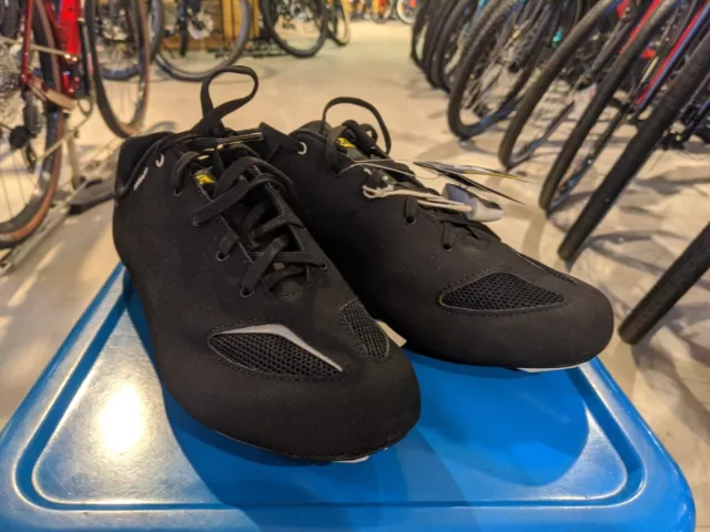 Mavic Aksium III, schwarze Herren Straßenradschuhe, Größe 8