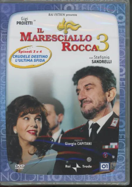 Il maresciallo Rocca 3 EPISODIO 3 Crudele destino 4 L'ultima sfida DVD SIGILLATO