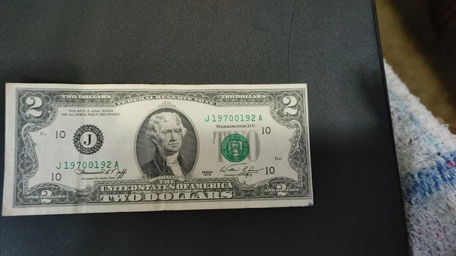 1976 $2 Banknote