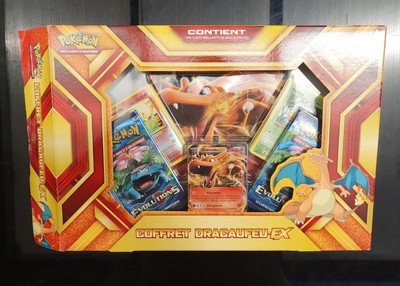 Coffret Pokémon Dracaufeu Ex FR - 2016 / OUVERT
