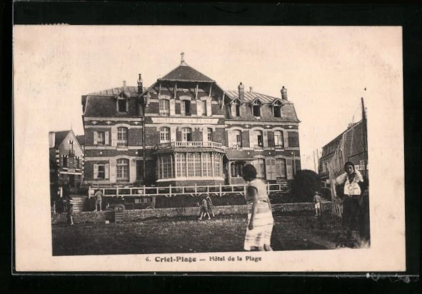 Ancienne CPA Hossegor (40) Hôtel De La Plage – Écrite En 1933 – Carte Postale Vintage Landes