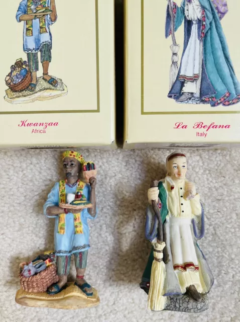 The International Santa Claus Collection Italy La Befana Figurine Ornament  SC005