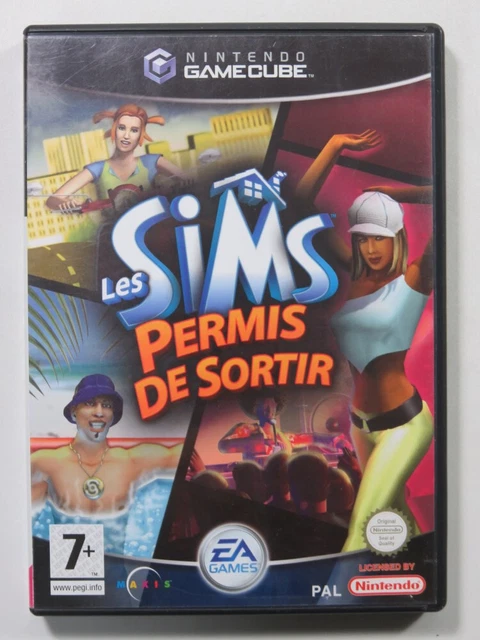 Les Sims Permis De Sortir Nintendo Gamecube (Gc) Pal-Fra Occasion