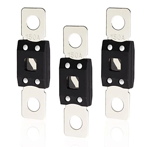 Fusible Mega à courant élévé Fusible 150A Amp 3 pièces pour voitures véhicule...