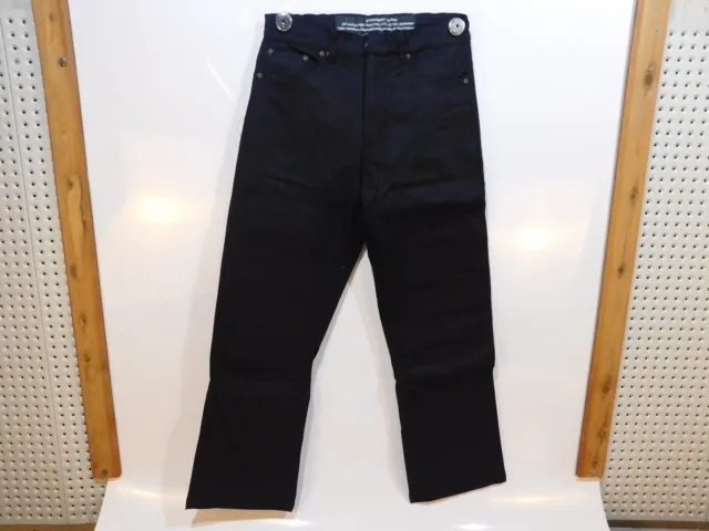 (Va-5-02) Motorbike Pants Jeans - Armour Lined - Black - Size 32