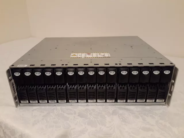 EMC2 KTN-STL4 HDD Storage Array SAN JBOD 9TB w 15x 600GB