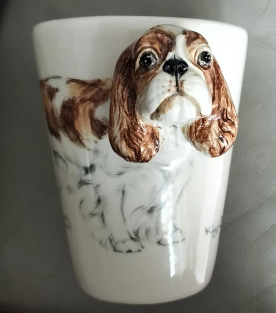 Blue Witch Dog Mug King Charles Spaniel