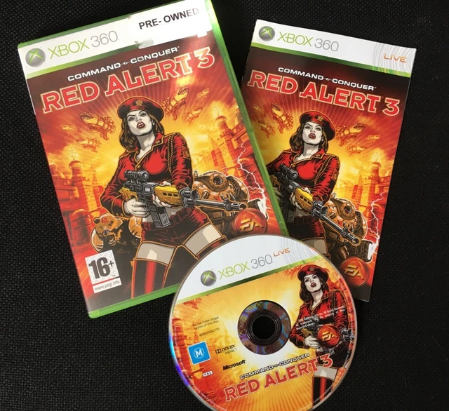 Command & Conquer: Red Alert 3 (Microsoft Xbox 360 Live, 2008)  PAL