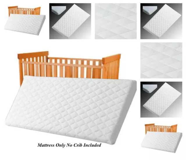 Snuzpod 3 Replacement Mattress Bedside Crib Quilted Breathable Snuz Pod 80x44 CM