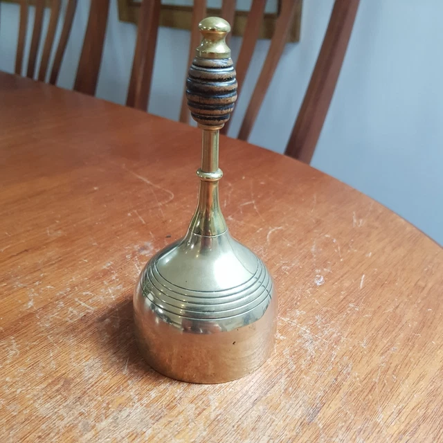 victorian counter bell brass
