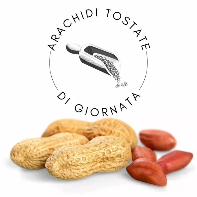 Arachidi appena tostate buone 1kg noccioline americane frutta secca disidratata