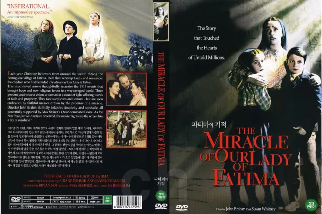 The Miracle Of Our Lady Of Fatima (1952) - John Brahm, Gilbert Roland   DVD NEW