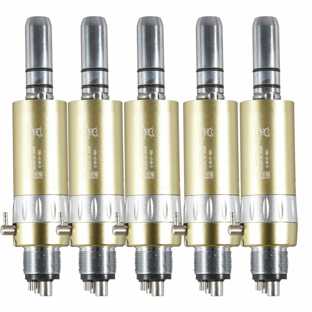 Colors! 5x NSK Style Dental Slow Low Speed Handpiece E-type Air Motor 4H CJA