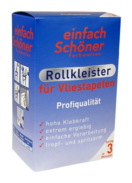 Einfach Schöner Fleece Papeles Pintados 500g Engrudo para Empapelar Cola Tapetes